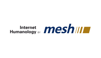Die Firma Mesh stellt der Sprachschule Stark seine Referenz aus.